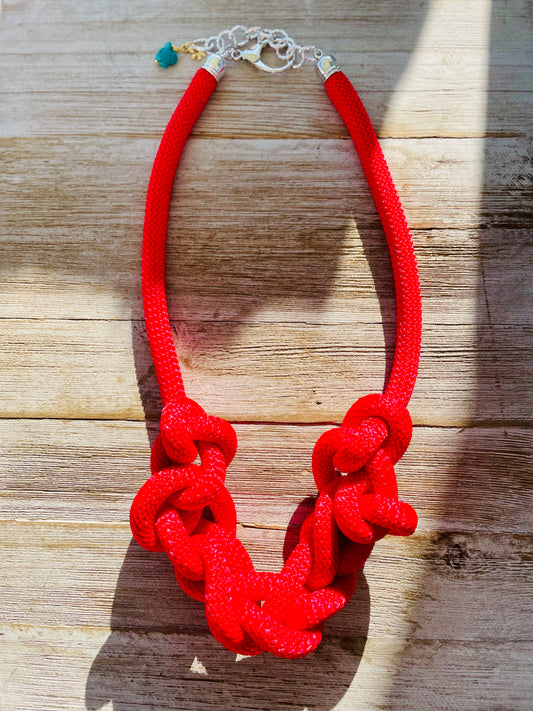 Collar Soga/Rojo